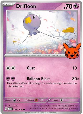 Drifloon (89) - Trick or Trade BOOster Bundle