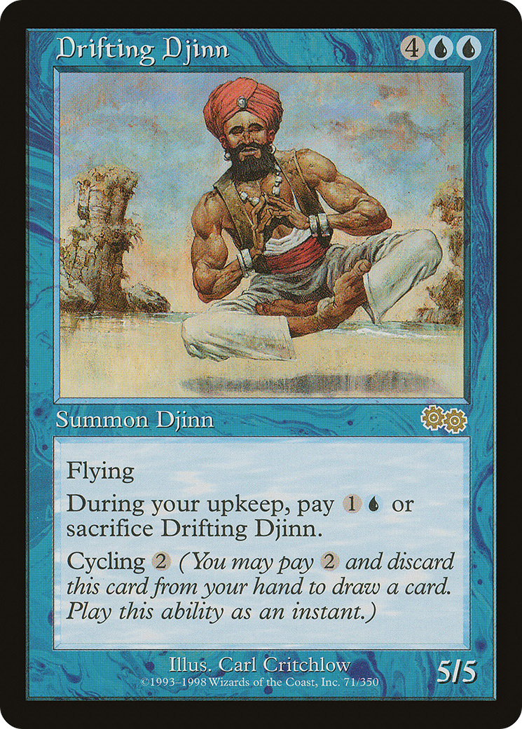 Drifting Djinn (071) - Urza's Saga