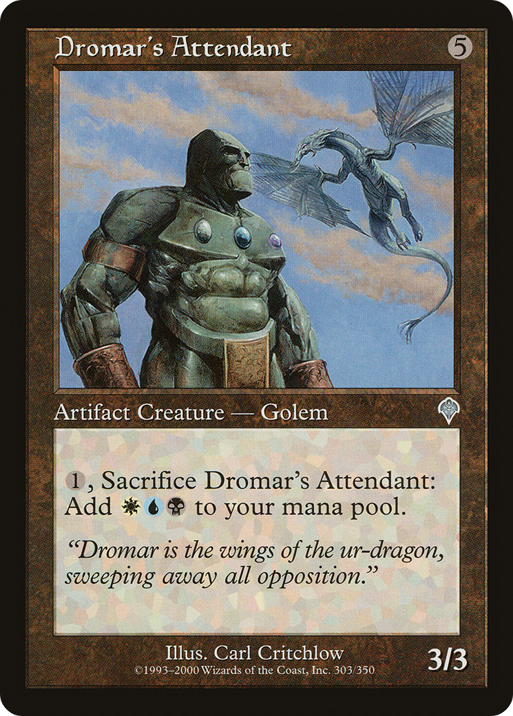 Dromar's Attendant (303) Foil - Invasion