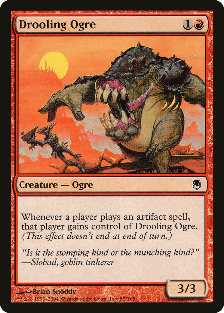 Drooling Ogre (058) - Darksteel