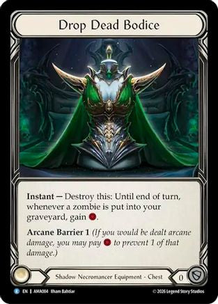 Drop Dead Bodice (AMA004) Rainbow Foil - Armory Deck: Malice, Domina of the Dead