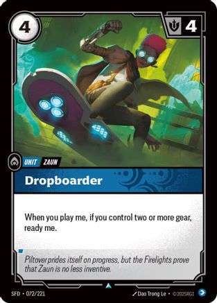 Dropboarder (072) Foil - Spiritforged