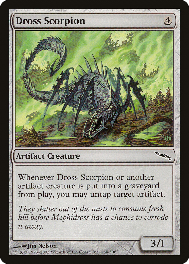 Dross Scorpion (164) - Mirrodin