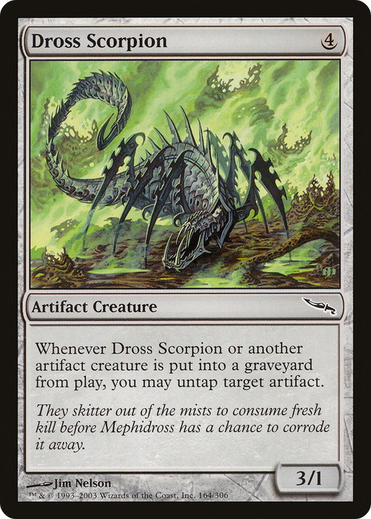 Dross Scorpion (164) - Mirrodin