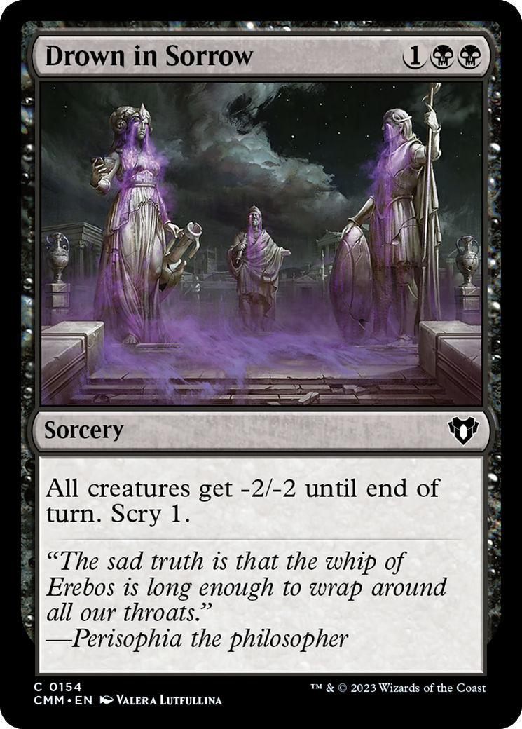 Drown in Sorrow (154) - Commander Masters
