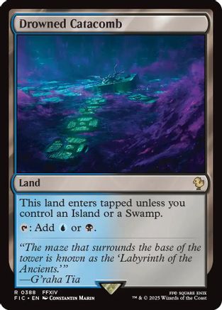 Drowned Catacomb (388) Surge Foil - Commander: FINAL FANTASY