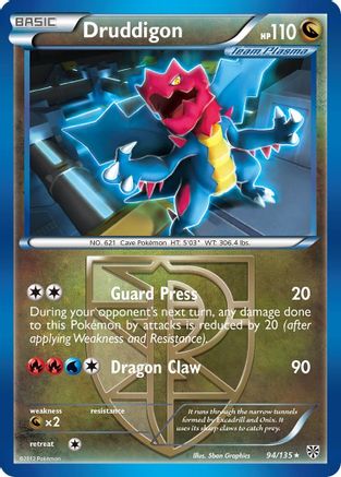 Druddigon (Team Plasma) (94) - Plasma Storm