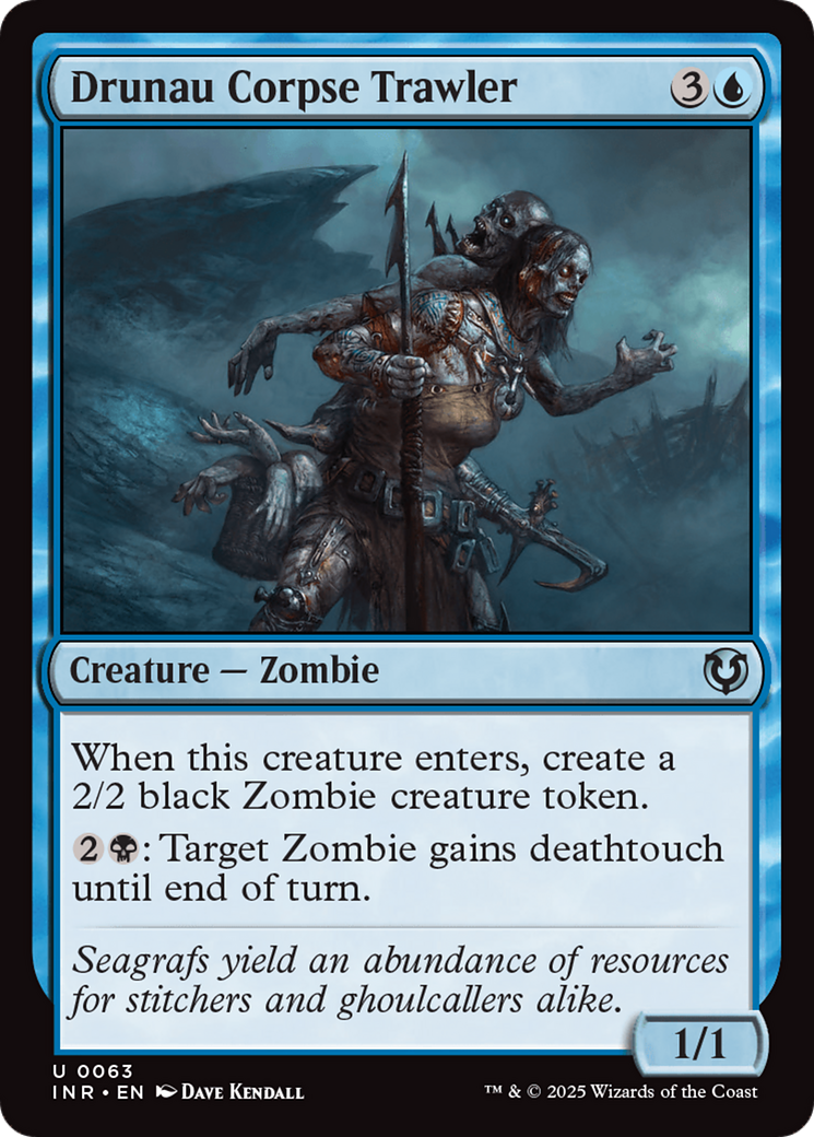 Drunau Corpse Trawler (063) Foil - Innistrad Remastered