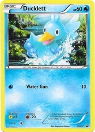 Ducklett (BW17) Holofoil - Black Star Promos