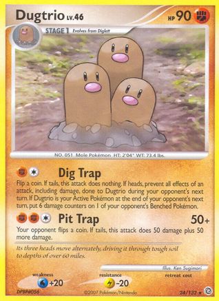 Dugtrio (24) - Secret Wonders