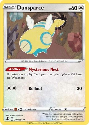 Dunsparce (207) - Fusion Strike