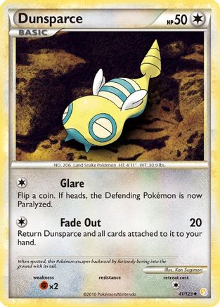 Dunsparce (41) - HeartGold & SoulSilver