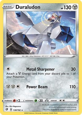 Duraludon (138) Reverse Holofoil - Rebel Clash