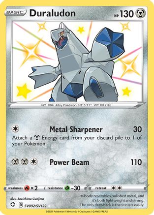 Duraludon (SV092) (Shiny Vault) Holofoil - Shining Fates