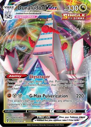 Duraludon VMAX (123) Holofoil - Evolving Skies