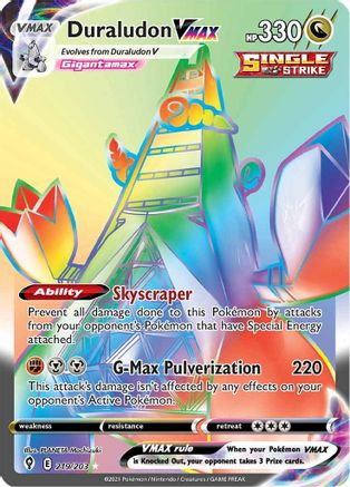 Duraludon VMAX (219) Holofoil - Evolving Skies