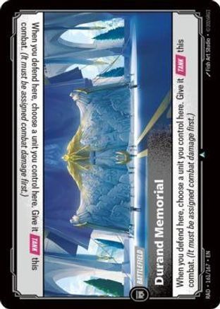 Durand Memorial (161) Foil - Radiance