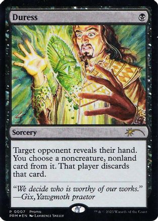 Duress (Graphic Novel Insert) (2025) Foil - Media Promos
