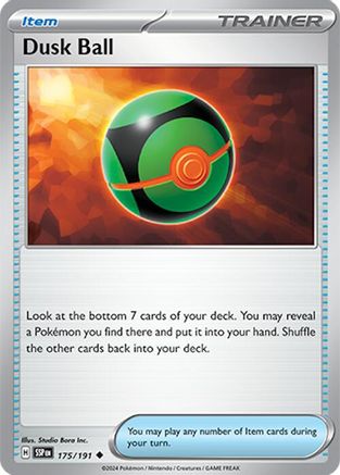Dusk Ball (175) Reverse Holofoil - Surging Sparks