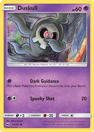 Duskull (51) - Burning Shadows