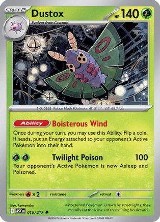 Dustox (15) - Ascended Heroes