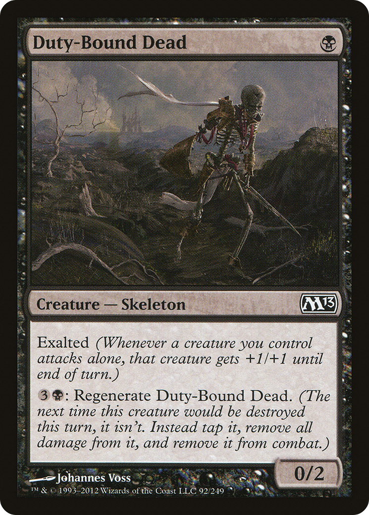 Duty-Bound Dead (092) - Magic 2013