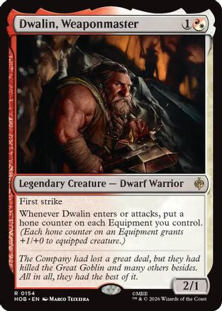 Dwalin, Weaponmaster (154) Foil - The Hobbit