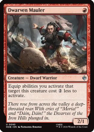 Dwarven Mauler (095) - The Hobbit