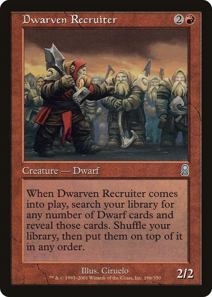 Dwarven Recruiter (186) - Odyssey