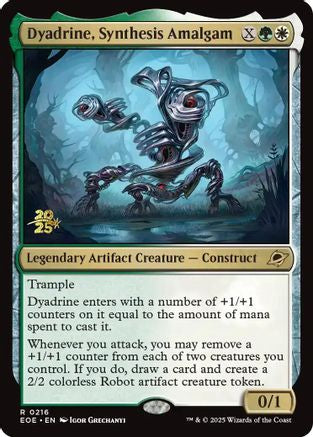 Dyadrine, Synthesis Amalgam (Prerelease) (216) Foil - Edge of Eternities