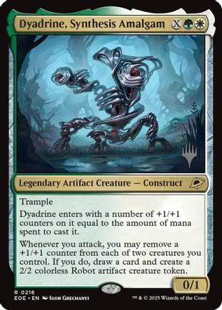 Dyadrine, Synthesis Amalgam (Promo Pack) (216) Foil - Edge of Eternities