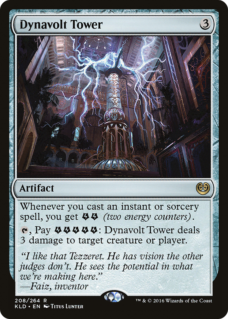 Dynavolt Tower (208) Foil - Kaladesh