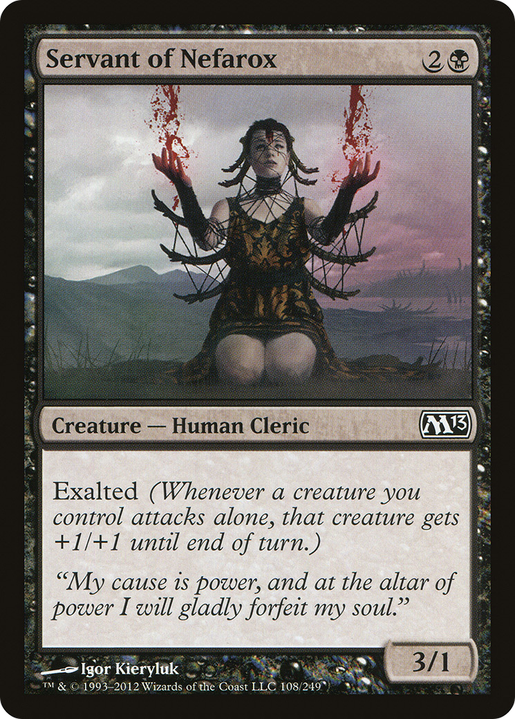 Servant of Nefarox (108) - Magic 2013
