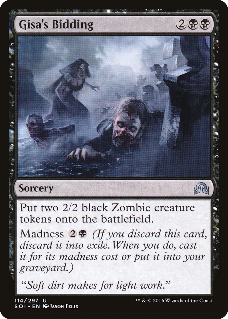 Gisa's Bidding (114) Foil - Shadows over Innistrad