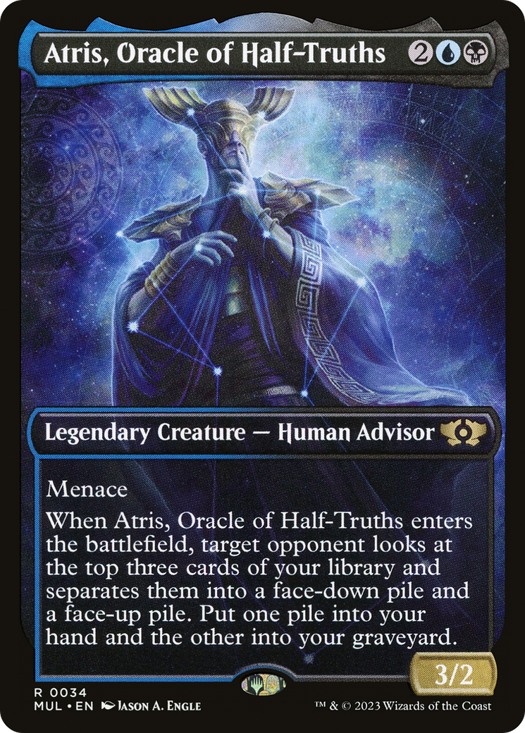 Atris, Oracle of Half-Truths (034) Foil - Multiverse Legends