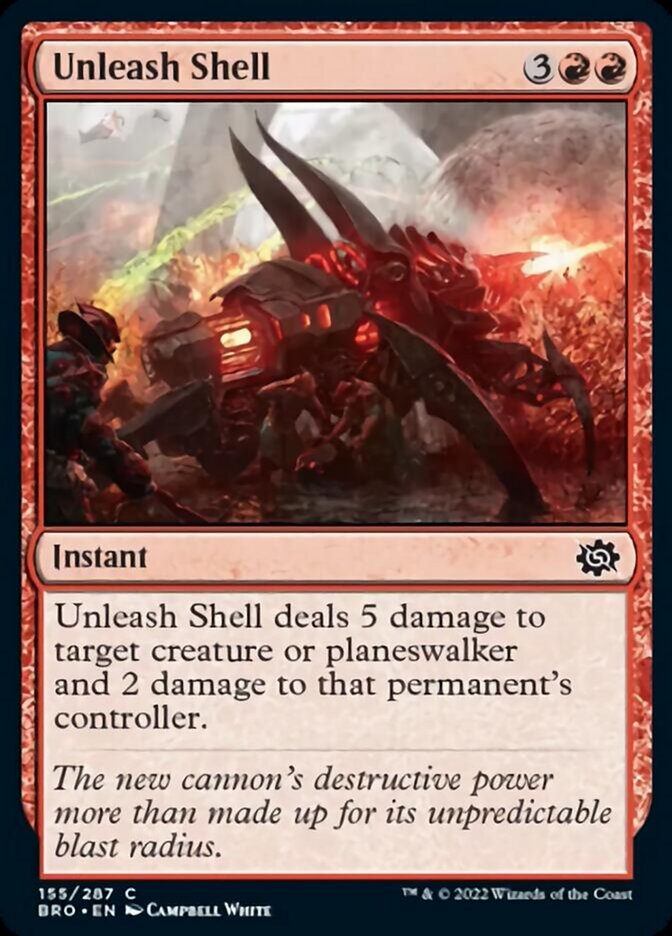 Unleash Shell [The Brothers' War] Foil