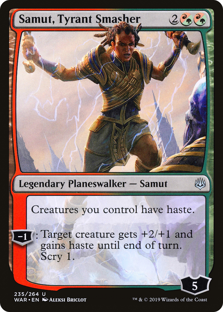 Samut, Tyrant Smasher (235) - War of the Spark
