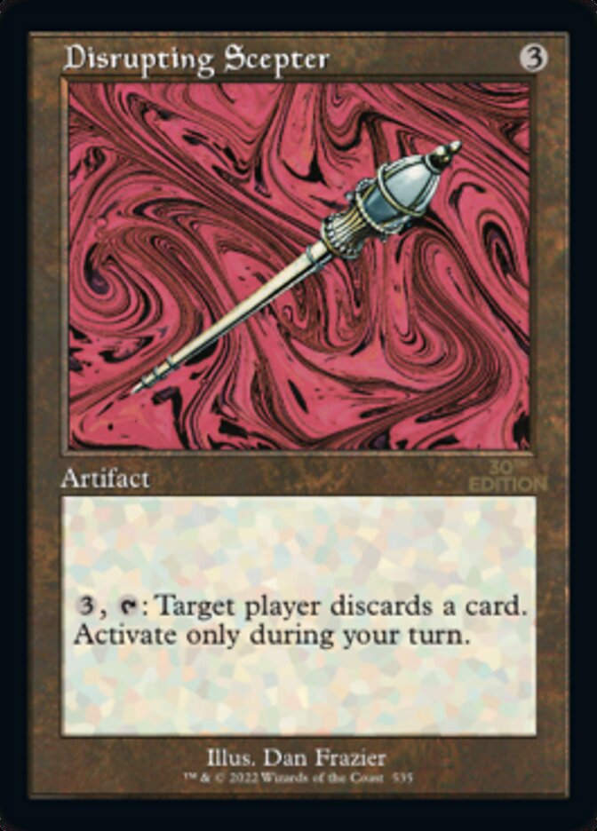 Disrupting Scepter (Retro) (535) - 30th Anniversary Edition
