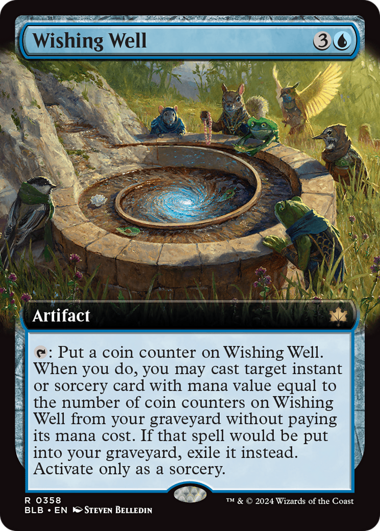 Wishing Well (Extended Art) (358) Foil - Bloomburrow