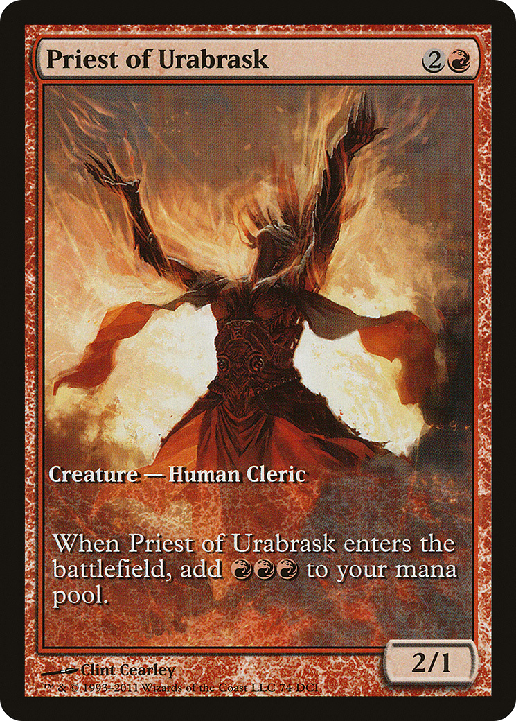 Priest of Urabrask (074) - DCI Promos