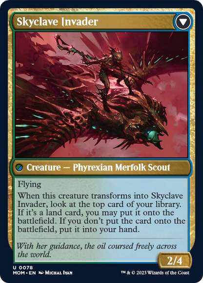 Skyclave Aerialist // Skyclave Invader (078) - March of the Machine