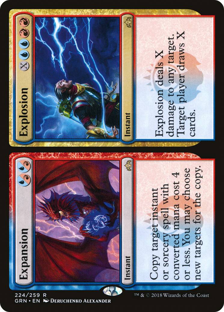 Expansion // Explosion (224) Foil - Guilds of Ravnica