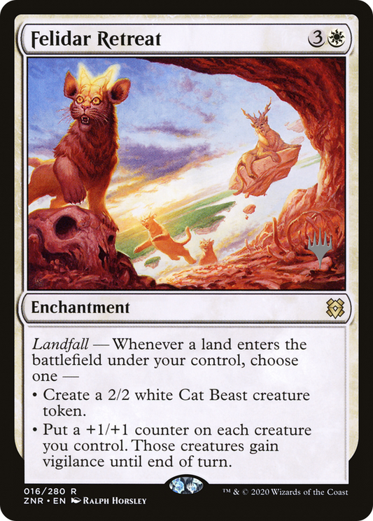Felidar Retreat (16p) - Zendikar Rising Promos