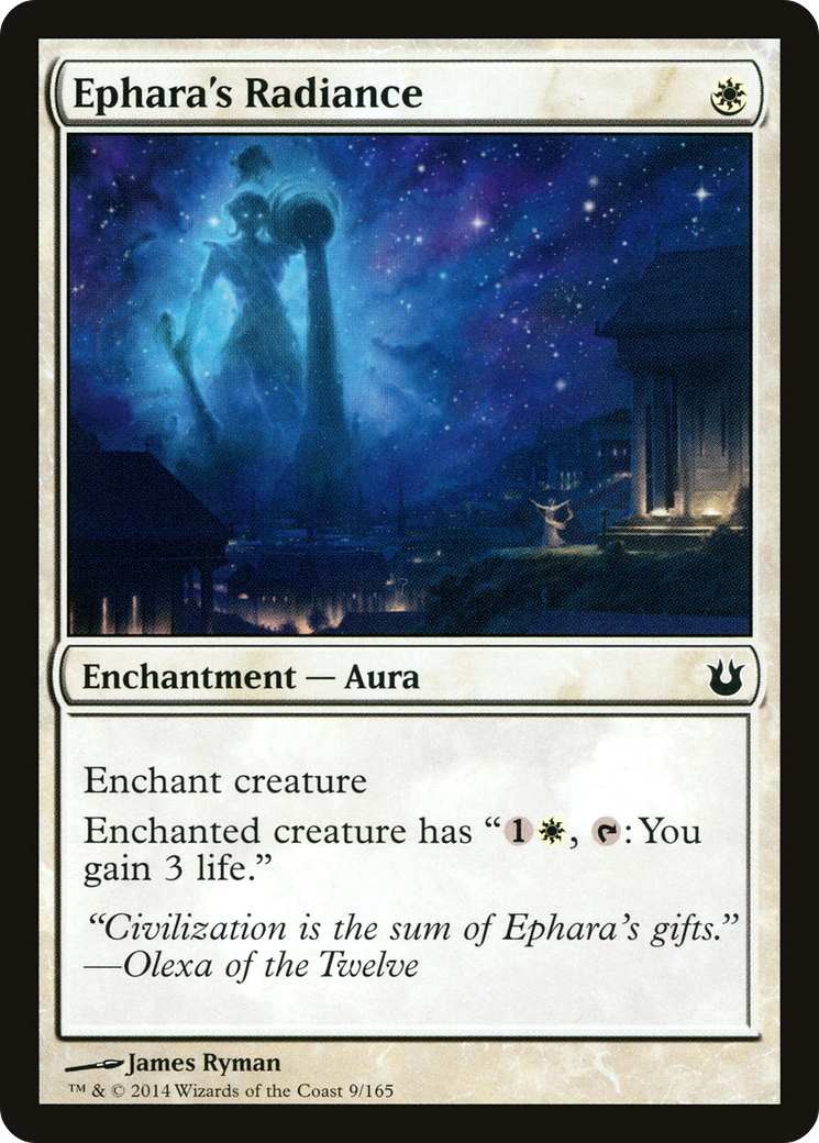 Ephara's Radiance (009) Foil - Born of the Gods