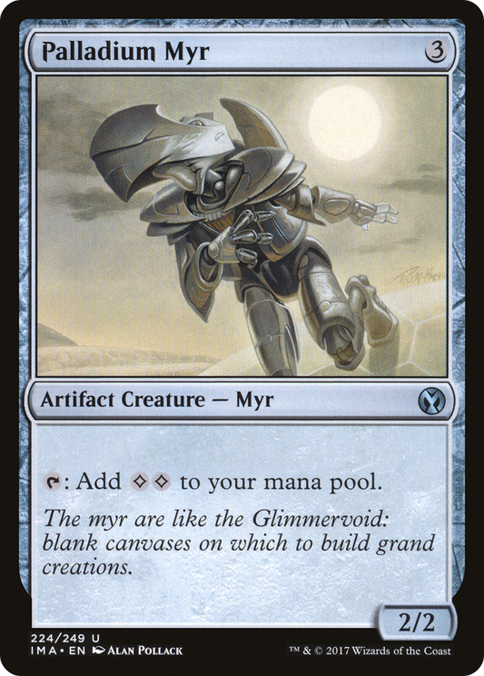 Palladium Myr (224) Foil - Iconic Masters