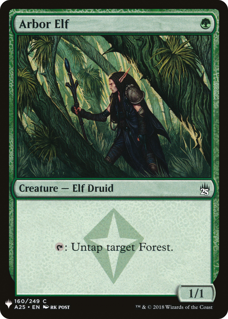 Arbor Elf (A25-160) - The List