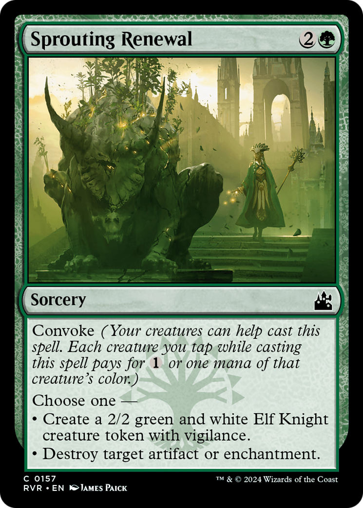 Sprouting Renewal (157) - Ravnica Remastered