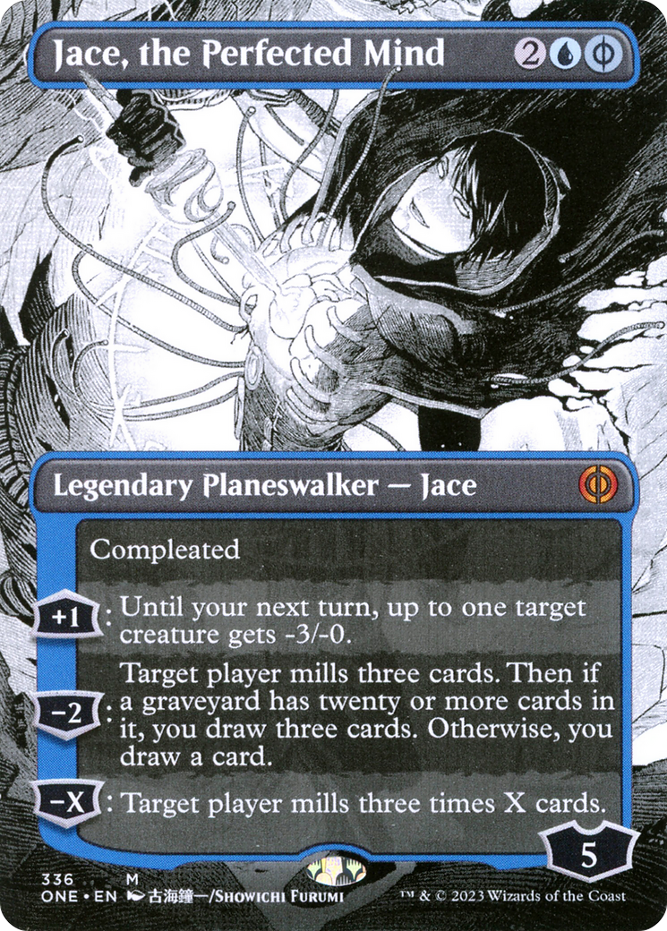 Jace, the Perfected Mind (Showcase) (336) - Phyrexia: All Will Be One