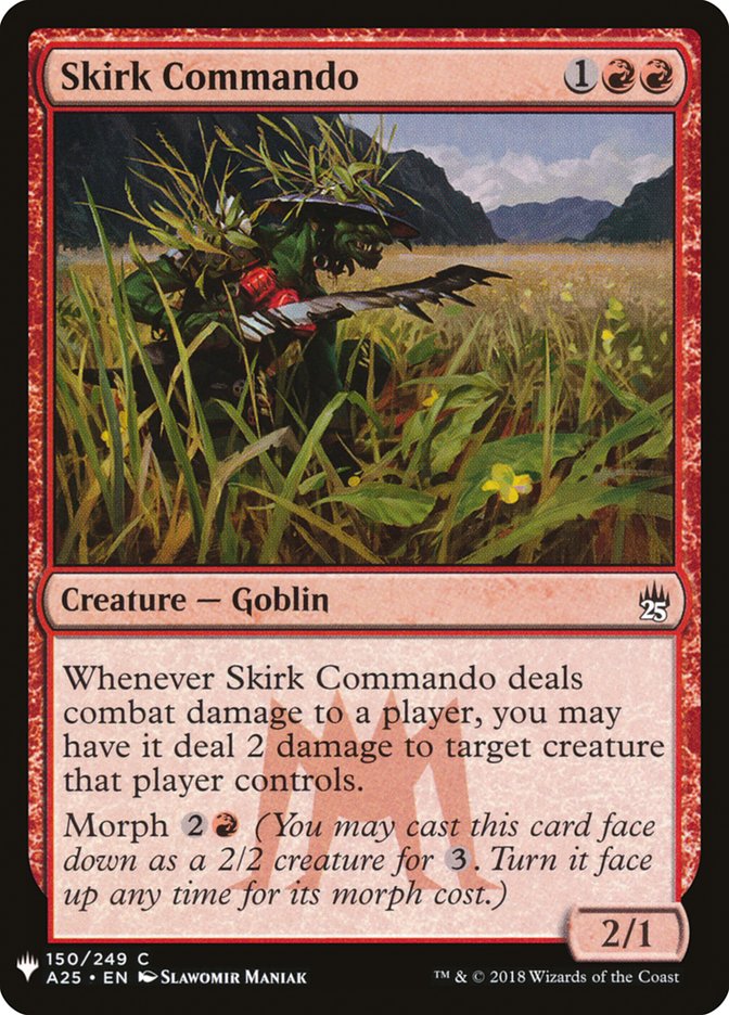 Skirk Commando [Mystery Booster] | Silver Goblin