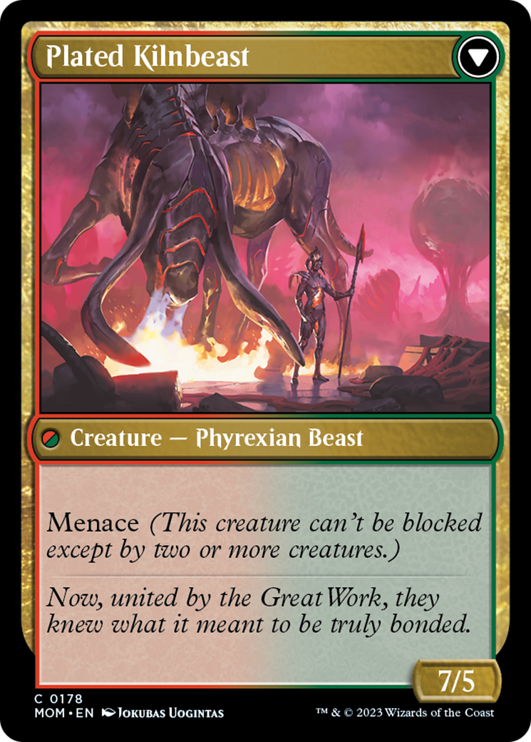 Bonded Herdbeast (178) Foil - March of the Machine
